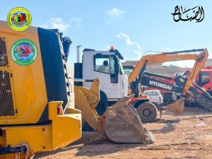 شركة الخدمات طرابلس تُسير 423 رحلة نقل مخلفات من درنة