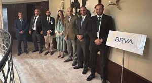 المركزي يبحث مع مجموعة BBVA الشراكة الاستثمارية