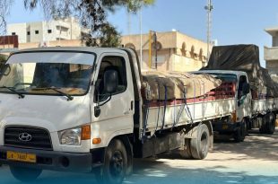 بلدي البيضاء يتسلم إمدادات طبية
