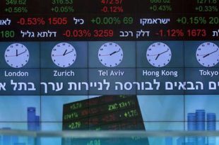 الخسائر تعصف ببورصة إسرائيل والركود بدأ ينخر في اقتصادها