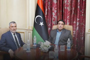المنفي وتكالة يناقشان إعمار درنة