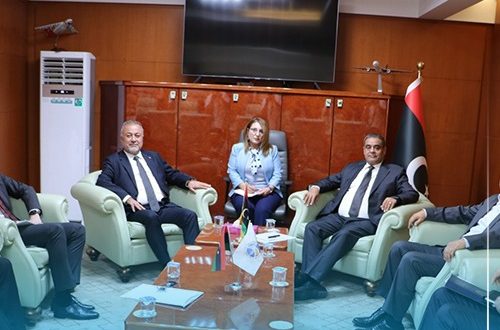 وزير المواصلات يبحث مع السفير التركي اعادة رحلات الخطوط التركية الى ليبيا