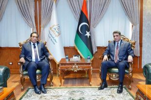 المنفي و شكشك يبحثان دور ديوان المحاسبة الرقابي وملف إعادة إعمار مدينة درنة والمناطق المتضررة