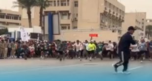 سباق " نصف ماراثون طرابلس " ينطلق بمشاركة واسعة من محبي العدو
