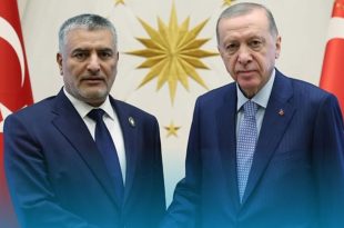 أردوغان يلتقى في انقرة برئيس المجلس الأعلى للدولة
