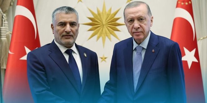 أردوغان يلتقى في انقرة برئيس المجلس الأعلى للدولة