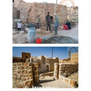 ترميم مبانٍ تاريخية في كاباو