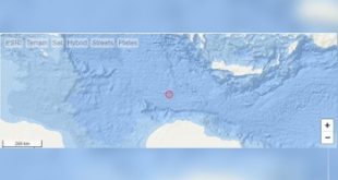 عاجل اعلن المركز الليبي للاستشعار عن بعد وعلوم الفضاء تسجيل زلزال بالمتوسط ضرب على تمام الساعة 9:09 صباحاً، شمال الجبل الأخضر بمسافة 156 كم. وذكر المركز أن قوة الزلزال 3.4 وبعمق 10 كم سطحي