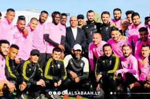 الجويفي يفتتح الملعب الرئيسي بنادي المدينة