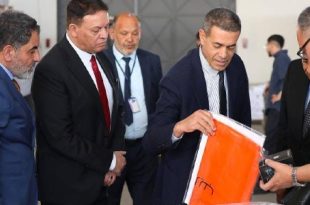السايح يستقبل رئيس المجلس الأعلى للقضاء