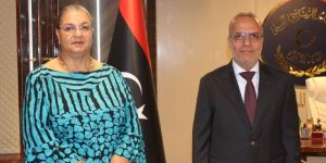 المبعوثة الاممية تناقش مع المجلس الرئاسي آخر التطورات السياسية