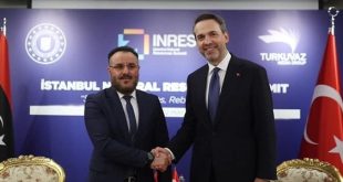 ليبيا وتركيا تبحثان تعزيز التعاون  في الطاقة والصناعة والتعدين