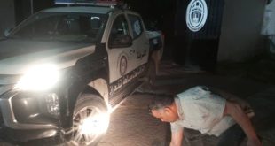 انتشال قذيفة من داخل نادي "المدينة" بطرابلس