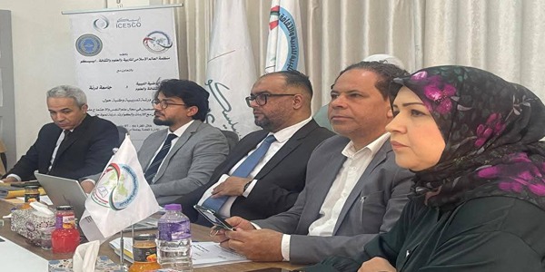 إدارة الأزمات في ورشة دولية بجامعة درنة