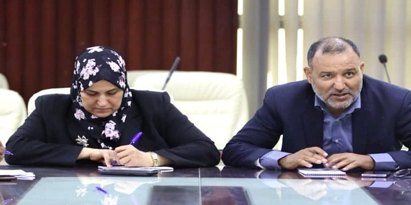ناقشت وكيل وزارة التربية والتعليم للشؤون التربوية مسعودة الأسود، ومدير عام المركز الوطني للامتحانات السيد أحمد مسعود