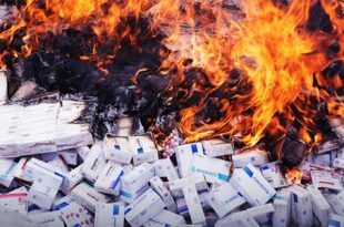 الردع يكشف إتلاف أكثر من 30 ألف قرص مخدر