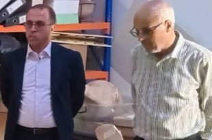 دراسة وحفظ هيكل عظمي لحوت في بنغازي
