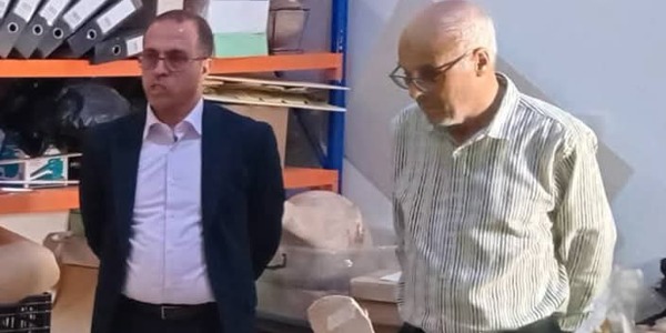 دراسة وحفظ هيكل عظمي لحوت في بنغازي