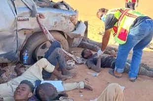 إنقاذ عائلات سودانية تائهة في الصحراء الليبية