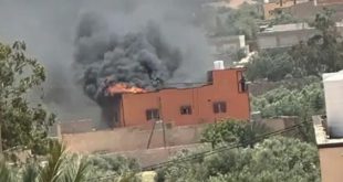 تسجيل احتراق 3 منازل في الأصابعة