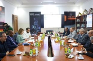مذكرة تفاهم بين شركة الحديد والصلب وبرنامج الأمم المتحدة الإنمائي لخفض الانبعاثات الصناعية