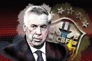 كارلو أنشيلوتي أول مدرب أجنبي في تاريخ المنتخب البرازيلي