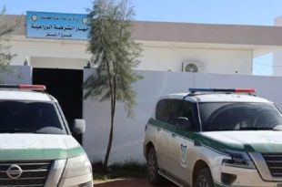 الشرطة الزراعية في زليتن تتابع بلاغات حول أسراب الجراد