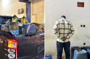 ضبط كميات ضخمة من الوقود المهرب داخل منزل بأجدابيا