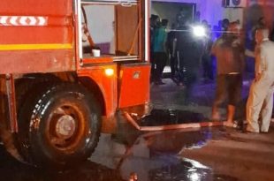 السيطرة على حريق بمستشفى النساء والولادة بمدينة الجميل دون تسجيل إصابات