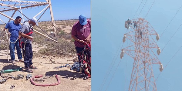 صيانة مكثفة لرفع كفاءة شبكة الكهرباء بالمنطقة الغربية وسرت
