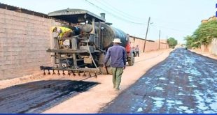 انجاز 85% من مشروع تمهيد ورصف الطرق الداخلية بسبها