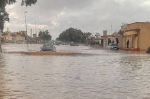 استعدادات في درنة لمواجهة التقلبات الجوية