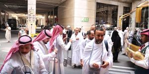 وصول الفوج الثالث من الحجاج للأراضي المقدسة