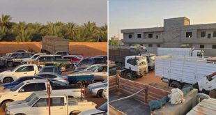 حملة أمنية شاملة وحجز مركبات مُخالفة في الكفرة
