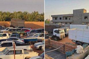 حملة أمنية شاملة وحجز مركبات مُخالفة في الكفرة