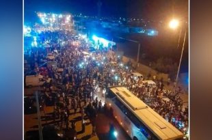 قافلة "الصمود" تصلُ إلى ليبيا في طريقها إلى "رفح"