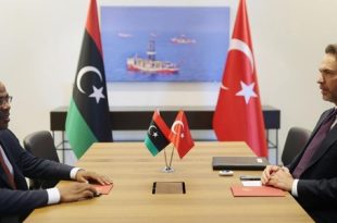 ليبيا وتركيا تبحثان تعزيز التعاون في استكشاف وتطوير النفط والغاز