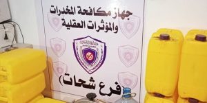 مداهمة مصنع للخمور داخل مشتل زراعي في شحات