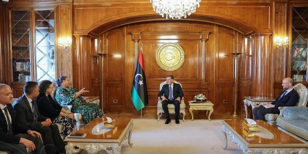 الدبيبة يبحث مع المبعوثة الأممية ترتيبات اجتماع برلين والتطورات الأمنية بطرابلس