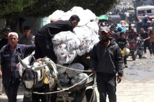 الكيان الإسرائيلي يأمر بإخلاء شمال غزة وترامب يدعو إلى وقف الحرب