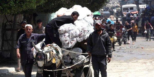 الكيان الإسرائيلي يأمر بإخلاء شمال غزة وترامب يدعو إلى وقف الحرب