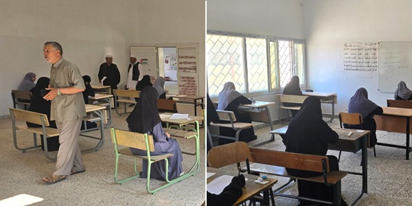 انطلاق امتحانات الثانوية بنالوت ومراقب البلدية يتفقد اللجان