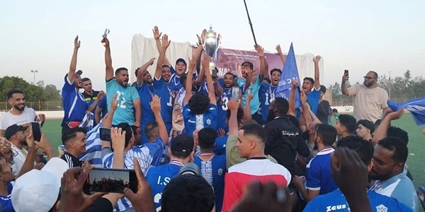 نادي اتحاد سوكنة يحصل على كأس الدرجة الثالثة بالجنوب