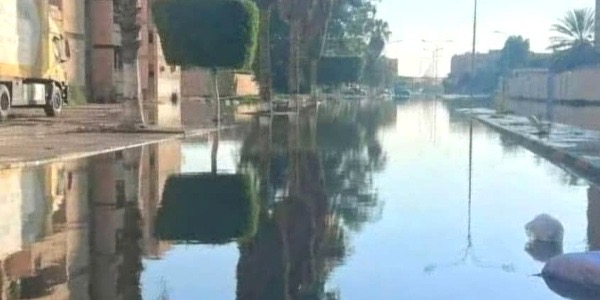كارثة بيئية تهدد سكان تاجوراء بعد طفح المجاري