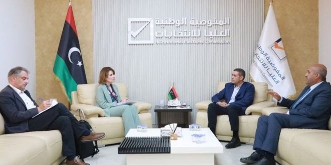 السائح يبحث مع برنامج الأمم المتحدة الإنمائي  المسار الانتخابي الليبي