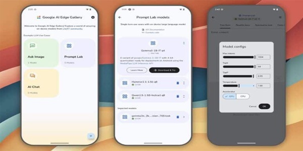تطبيق لتشغيل نماذج الذكاء الاصطناعي دون اتصال بالإنترنت