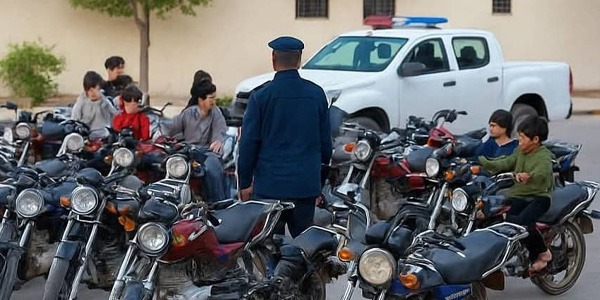 ضبط أكثر من 150 دراجة نارية في حملة أمنية بطرابلس