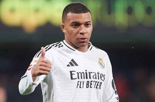 مبابي يهنئ باريس سان جيرمان بلقب دوري أبطال أوروبا التاريخي
