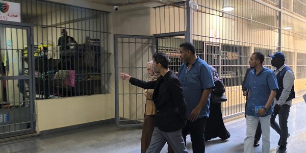 "الوطنية لحقوق الإنسان" تزور سجن معيتيقة للإطلاع على أوضاع السجناء