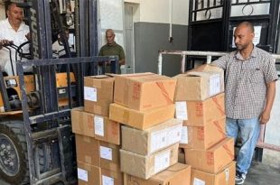 توزيع شحنة جديدة من الأدوية بالمنطقة الشرقية
